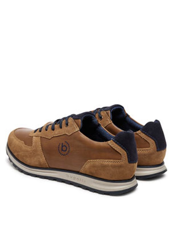 Bugatti Sneakersy 333-A021L-1450 Brązowy. Kolor: brązowy. Materiał: skóra