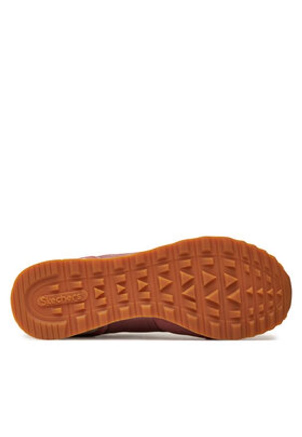 skechers - Skechers Sneakersy 111/ROS Różowy. Kolor: różowy. Materiał: zamsz, skóra