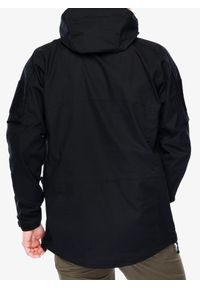 Kurtka bushcraft męska Helikon-Tex Tracer Anorak Jacket. Kolor: czarny. Sport: turystyka piesza