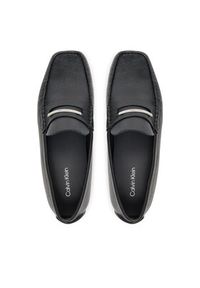 Calvin Klein Mokasyny Driver Hrdw Lth HM0HM01980 Czarny. Kolor: czarny. Materiał: skóra #4