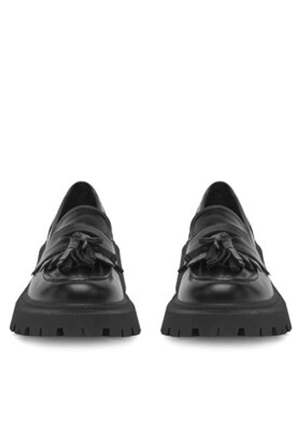 DeeZee Loafersy S670-21 Czarny. Kolor: czarny. Materiał: syntetyk, materiał