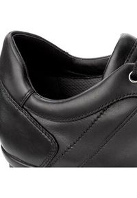 Geox Półbuty U Symbol B Abx B U44P2B 00043 C9999 Czarny. Kolor: czarny. Materiał: skóra #3