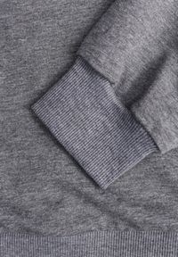 Renee - Ciemnoszara Casualowa Bluza z Bawełną Akko. Okazja: na co dzień. Kolor: szary. Materiał: bawełna. Styl: casual #4