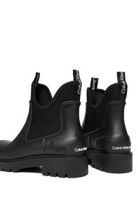 Calvin Klein Jeans Kalosze Mid Rainboot Chelsea YW0YW01034 Czarny. Kolor: czarny. Materiał: syntetyk #4