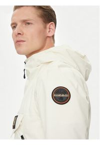 Napapijri Kurtka anorak Rainforest NP0A4HX6 Écru Regular Fit. Materiał: syntetyk #6