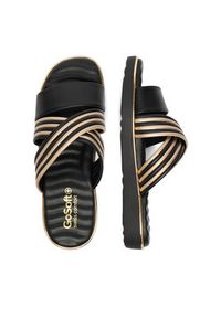 Go Soft Klapki CEO-W8087 Czarny. Kolor: czarny. Materiał: skóra #8