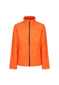 Regatta - Softshell Męski Ablaze. Kolor: żółty, czarny, wielokolorowy, pomarańczowy. Materiał: softshell. Sport: turystyka piesza #1