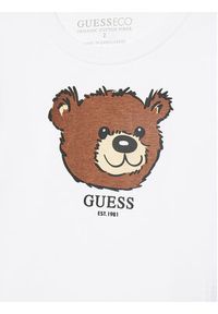 Guess Bluzka N5YI25 K8HM4 Biały Regular Fit. Kolor: biały. Materiał: bawełna #3