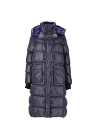 Damska długa kurtka Whistler Lakewood. Kolor: niebieski. Długość: długie. Sport: turystyka piesza #1