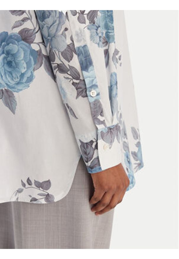 Marella Koszula Amici 2613111101 Błękitny Regular Fit. Kolor: niebieski. Materiał: bawełna