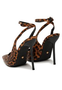 DeeZee Szpilki Q0328-1 Brązowy. Kolor: brązowy. Materiał: skóra. Obcas: na szpilce #5