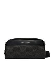 TOMMY HILFIGER - Tommy Hilfiger Saszetka Th Flag Monogram Camera Bag AM0AM14297 Czarny. Kolor: czarny. Materiał: skóra #6