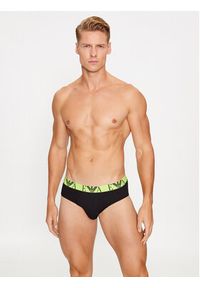 Emporio Armani Underwear Komplet 3 par slipów 111734 3F715 73320 Czarny. Kolor: czarny. Materiał: bawełna #5