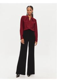 Calvin Klein Koszula K20K207167 Bordowy Regular Fit. Kolor: czerwony. Materiał: syntetyk