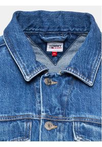 Tommy Jeans Kurtka jeansowa DW0DW15808 Niebieski Regular Fit. Kolor: niebieski. Materiał: bawełna #2