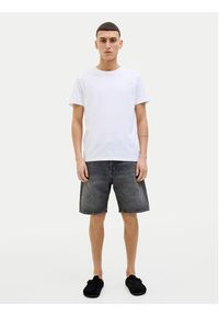 Jack & Jones - Jack&Jones Szorty jeansowe 12269533 Czarny Loose Fit. Kolor: czarny. Materiał: bawełna #7