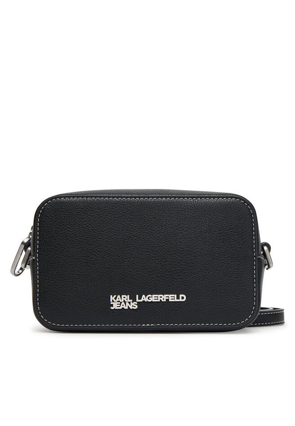 Torebka Karl Lagerfeld Jeans. Kolor: czarny
