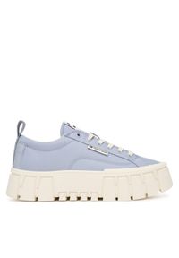 Tommy Jeans Sneakersy Tjw Flatform Chunky Sneaker EN0EN03036 Niebieski. Kolor: niebieski. Materiał: materiał #1
