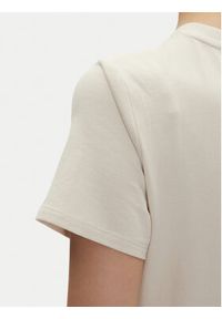 DKNY Sport T-Shirt DP5T1193 Beżowy Regular Fit. Kolor: beżowy. Materiał: bawełna. Styl: sportowy #3