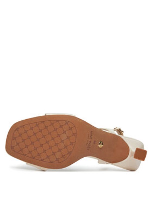 Nine West Sandały SXH1374-20 Beżowy. Kolor: beżowy. Materiał: syntetyk, materiał