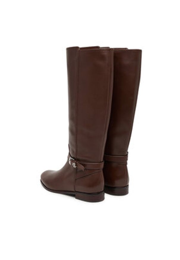 Lauren Ralph Lauren - LAUREN RALPH LAUREN Oficerki 802974383002 Brązowy. Kolor: brązowy. Materiał: skóra
