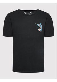 Hurley T-Shirt Trippy Fish MTS0029890 Czarny Regular Fit. Kolor: czarny. Materiał: bawełna #3