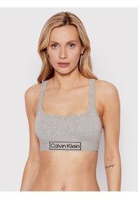 Calvin Klein Underwear Biustonosz top Reimagined Heritage 000QF6768E Szary. Kolor: szary. Materiał: bawełna