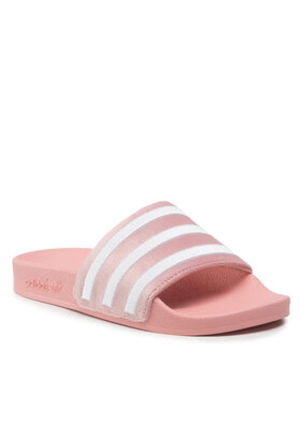 Adidas - adidas Klapki adilette W GX3372 Różowy. Kolor: różowy. Materiał: materiał