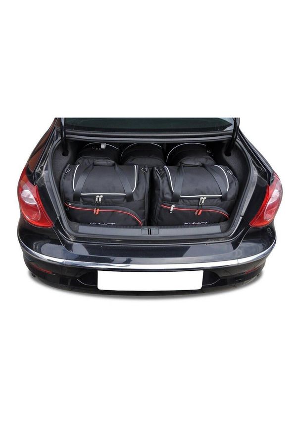 KJUST - Torby Do Bagażnika Vw Passat Cc 2008-2011 5Szt Kjust. Kolor: czarny. Styl: sportowy