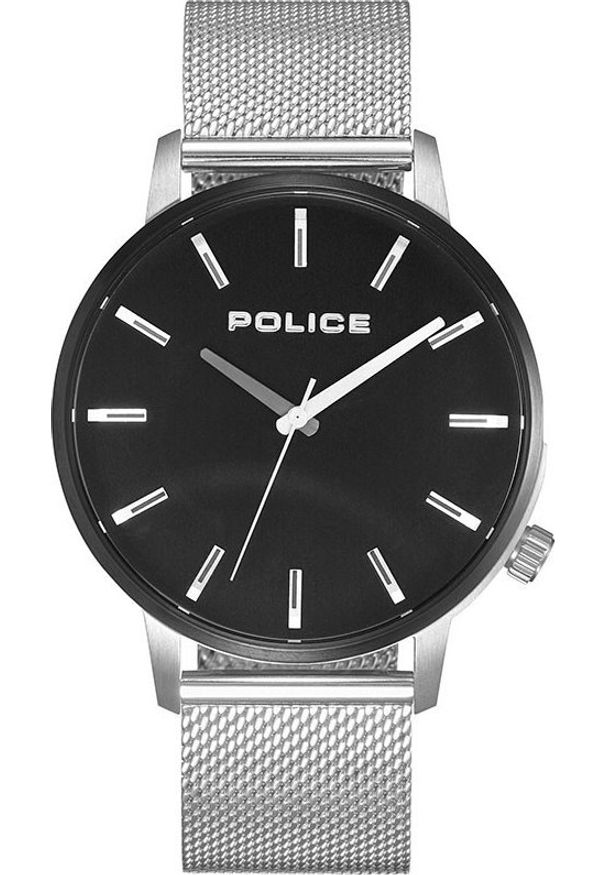 Zegarek Police Zegarek męski Police PL.15923JSTB-02MM srebrny. Kolor: srebrny
