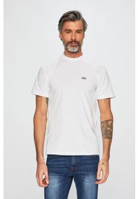 Vans - T-shirt VN0A3CZEYB21-White/Blac. Okazja: na co dzień. Kolor: biały. Materiał: dzianina. Styl: casual #4