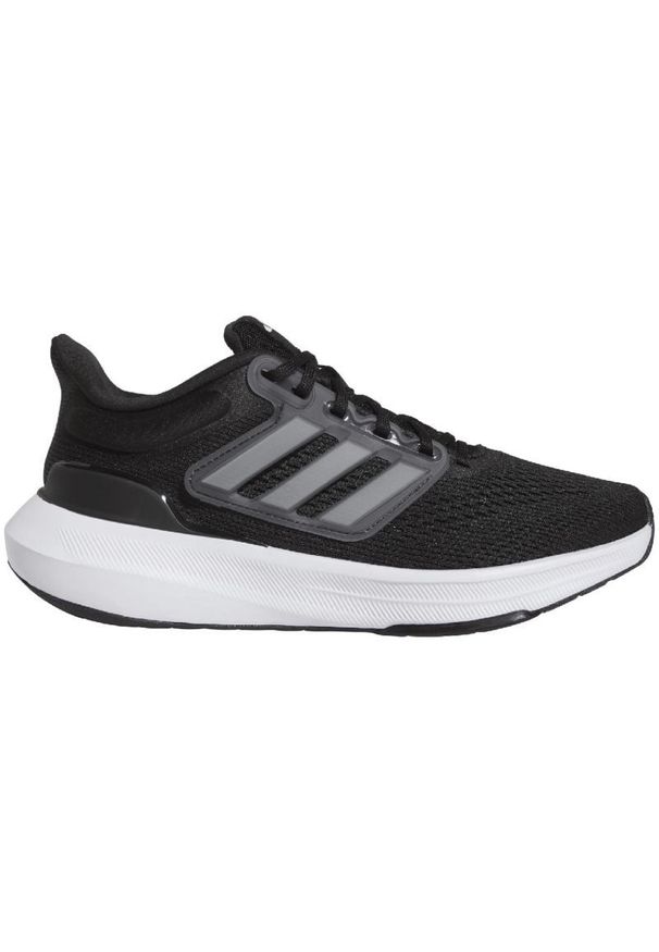 Adidas - Buty adidas Ultrabounce Jr HQ1302 czarne. Zapięcie: sznurówki. Kolor: czarny. Materiał: guma, materiał. Szerokość cholewki: normalna. Sport: fitness