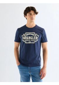 Wrangler - MESKA KOSZULKA WRANGLER AMERICANA TEE NAVY 112378425 #1