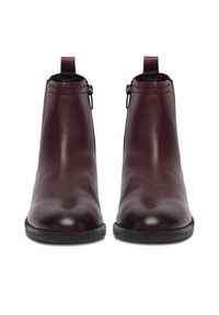 MEXX Botki CEO-MX/043C-WI40 Bordowy. Kolor: czerwony. Materiał: skóra #2