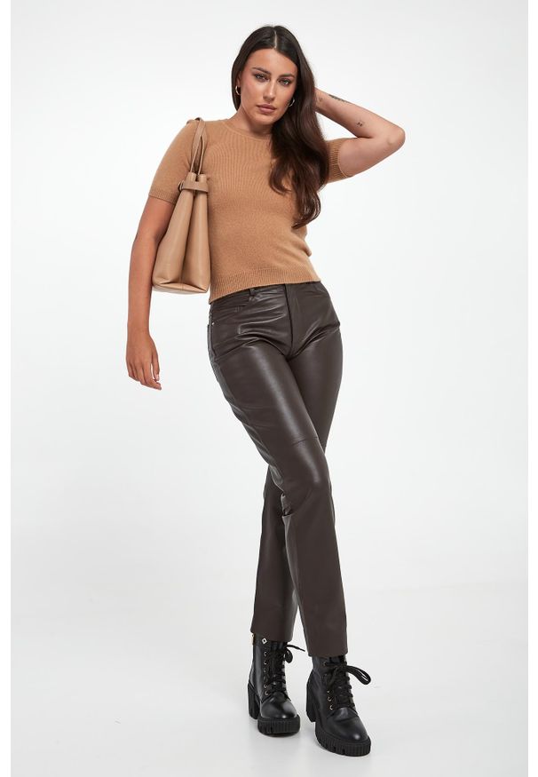 Marella Sport - Sweter damski wełniano-kaszmirowy Finito2 MARELLA SPORT. Materiał: kaszmir, wełna. Styl: sportowy