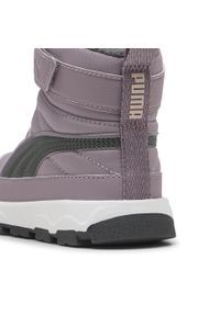 Puma - Buty dla małych dzieci PUMA Evolve PUMA Plum Jam Shadow Gray Purple. Kolor: fioletowy, szary, wielokolorowy. Sport: turystyka piesza
