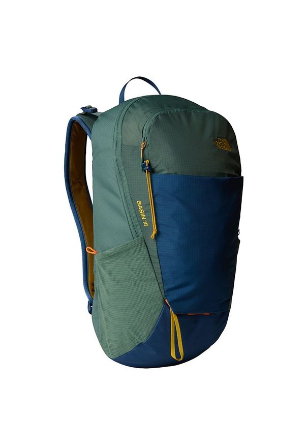 Plecak The North Face Basin 18L 0A52CZA721 - zielony. Kolor: zielony. Materiał: tkanina, nylon