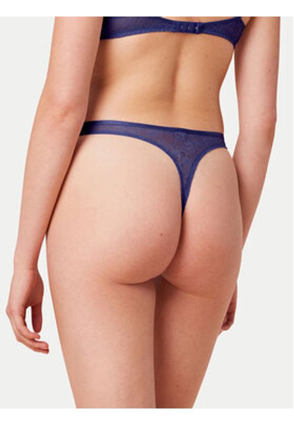 Triumph Stringi Bright Spotlight 10216476 Niebieski. Kolor: niebieski. Materiał: syntetyk