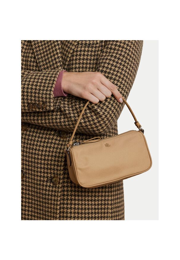 Lauren Ralph Lauren - Torebka LAUREN RALPH LAUREN. Kolor: brązowy