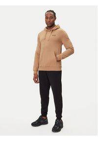 EA7 Emporio Armani Bluza 7M000569 AF13512 U6171 Beżowy Regular Fit. Kolor: beżowy. Materiał: bawełna #4
