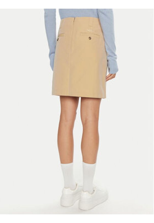 2NDDAY Spódnica mini Dannina 2245151229 Beżowy Regular Fit. Kolor: beżowy. Materiał: bawełna