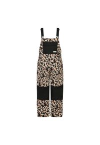 Dziewczęcy kombinezon narciarski Protest Carina. Kolor: brązowy, beżowy, wielokolorowy. Sezon: zima. Sport: narciarstwo #1