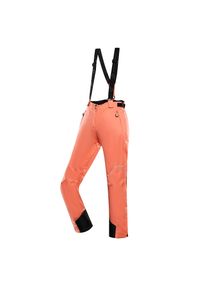 ALPINE PRO - Spodnie damskie narciarskie snowboardowe 10.000 Alpine Pro Edesa. Kolor: różowy. Sezon: zima. Sport: narciarstwo, snowboard #1
