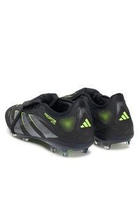 Adidas - adidas Buty do piłki nożnej Predator Pro Fold-Over Tongue Firm Ground JS4072 Czarny. Kolor: czarny. Materiał: skóra