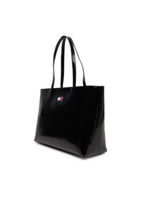 Tommy Jeans Torebka Tjw Must Tote AW0AW18069 Czarny. Kolor: czarny. Materiał: skórzane #3