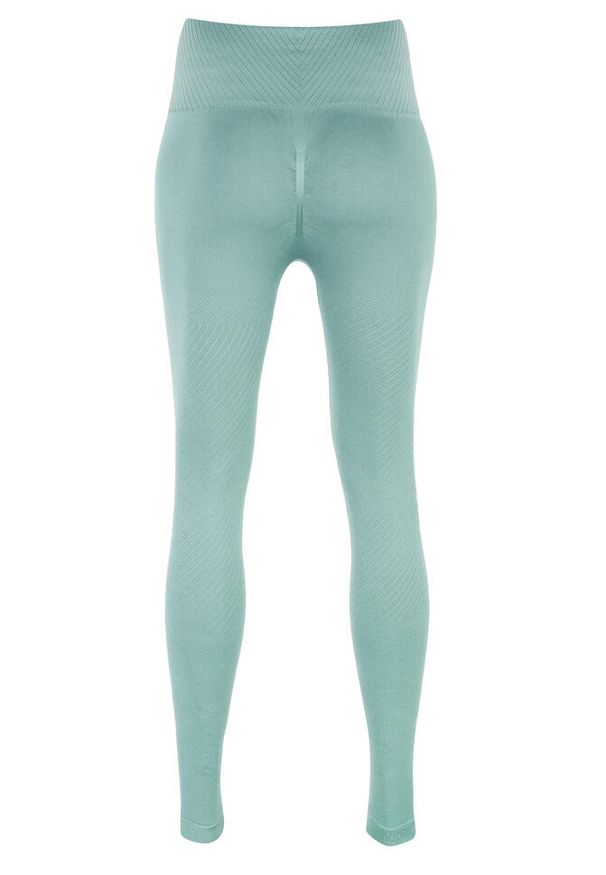 BESHAPED - Legginsy fitness damskie Beshaped Femme Force bezszwowe. Kolor: niebieski. Materiał: nylon. Sport: fitness