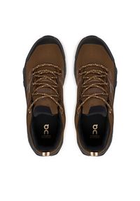 On Trekkingi Cloudrock Low Waterproof 3MF10254228 Brązowy. Kolor: brązowy. Materiał: materiał. Sport: turystyka piesza #2