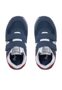 Pepe Jeans Sneakersy London Urban Bk PBS40004 Granatowy. Kolor: niebieski. Materiał: skóra #6