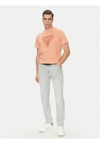 Guess T-Shirt M5GI16 K8FQ4 Pomarańczowy Regular Fit. Kolor: pomarańczowy. Materiał: bawełna #4