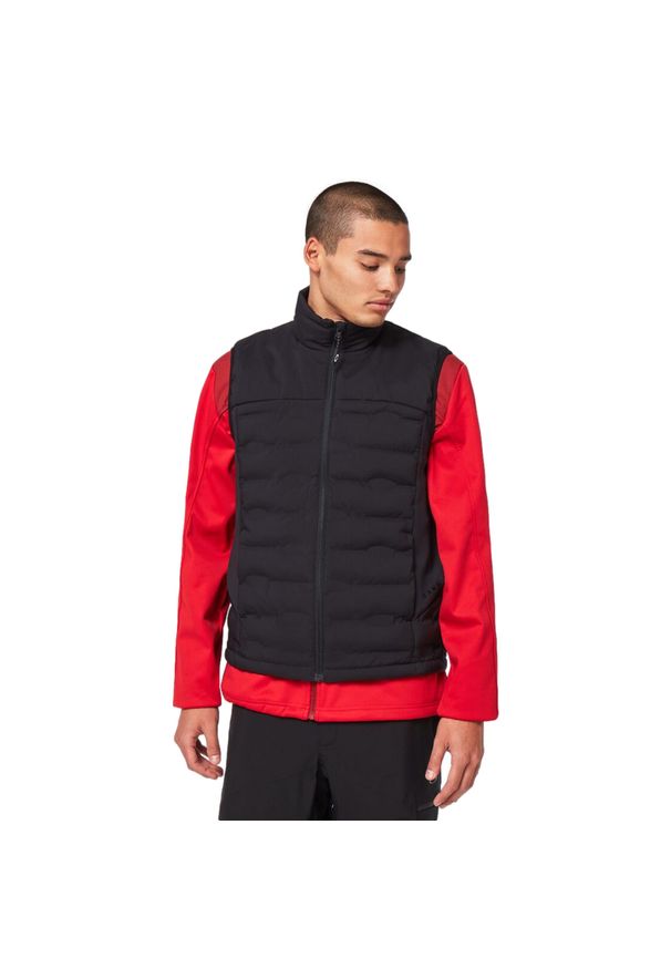 Bezrękawnik turystyczny męski Oakley Ellipse RC Quilted Vest. Kolor: czarny. Długość rękawa: bez rękawów. Sport: turystyka piesza